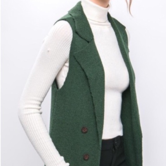 BellanBlue Jackets & Blazers - Classic Button Detail Split Hem Vest